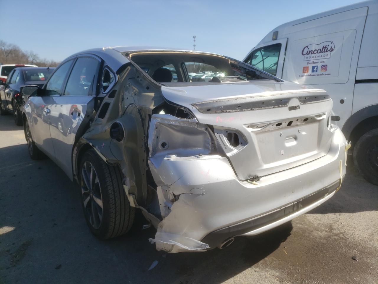 Photo 3 from auction – 2017 NISSAN ALTIMA 2.5 with VIN 1N4AL3AP4HC168233