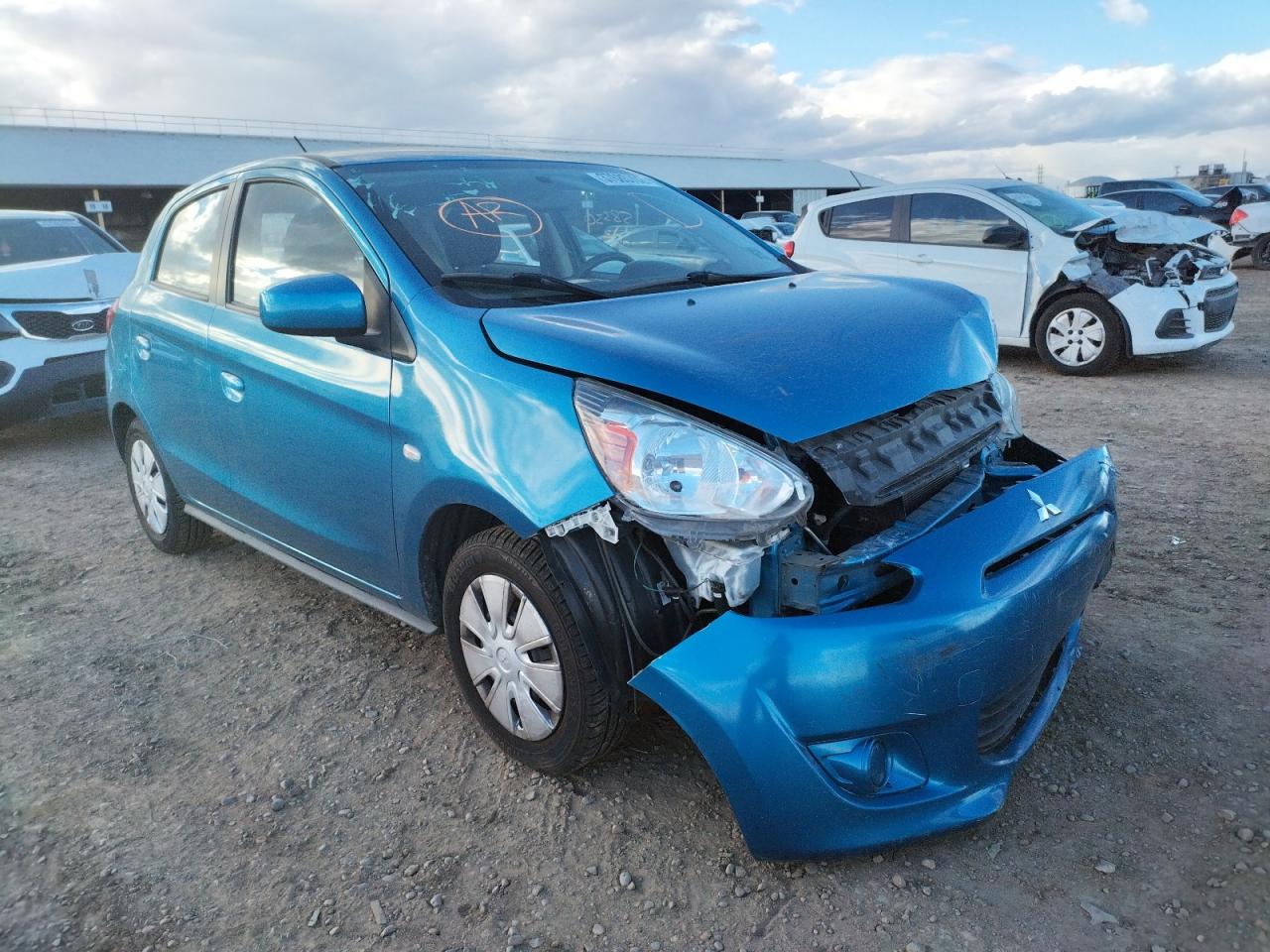 MITSUBISHI MIRAGE DE 2015 with VIN ML32A3HJ0FH052777 - Photo from auction