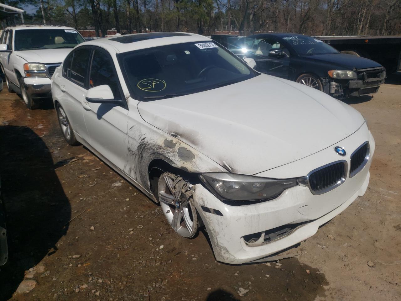 BMW 328 I 2013 with VIN WBA3A5C51DF604073 - Photo from auction