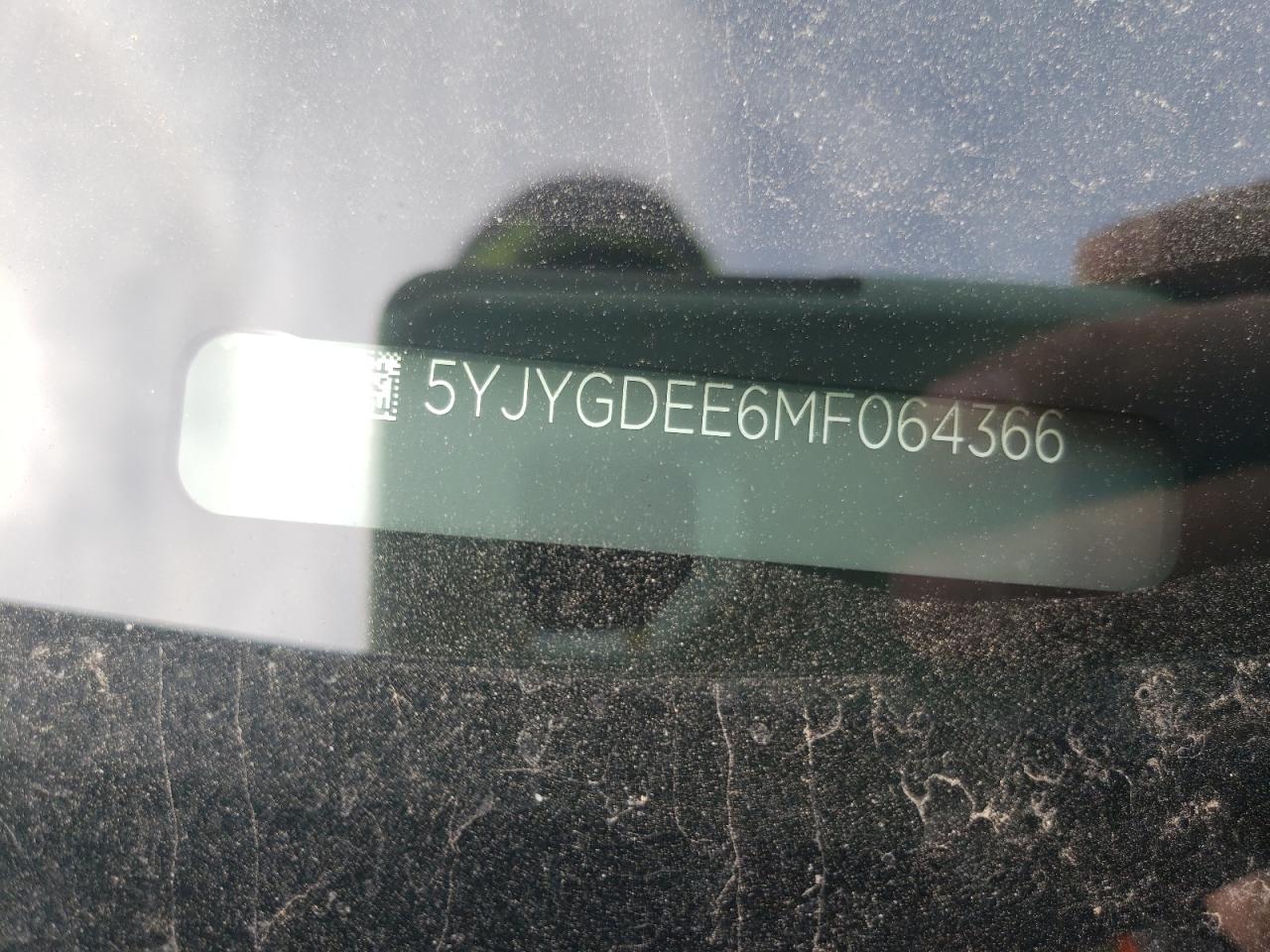 Photo 10 from auction – 2021 TESLA MODEL Y with VIN 5YJYGDEE6MF064366