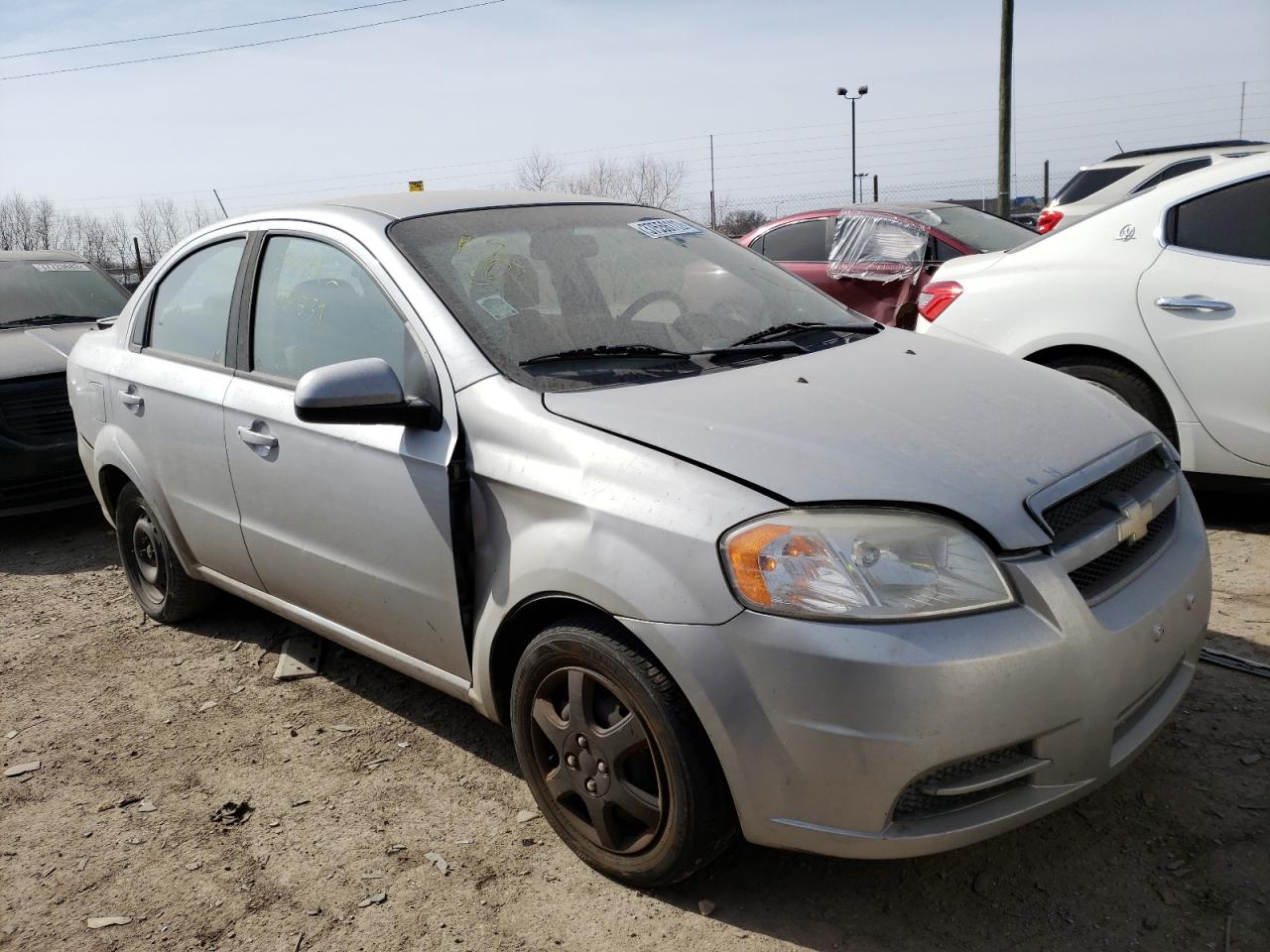 CHEVROLET AVEO LS 2010 with VIN KL1TD5DE1AB084539 - Photo from auction