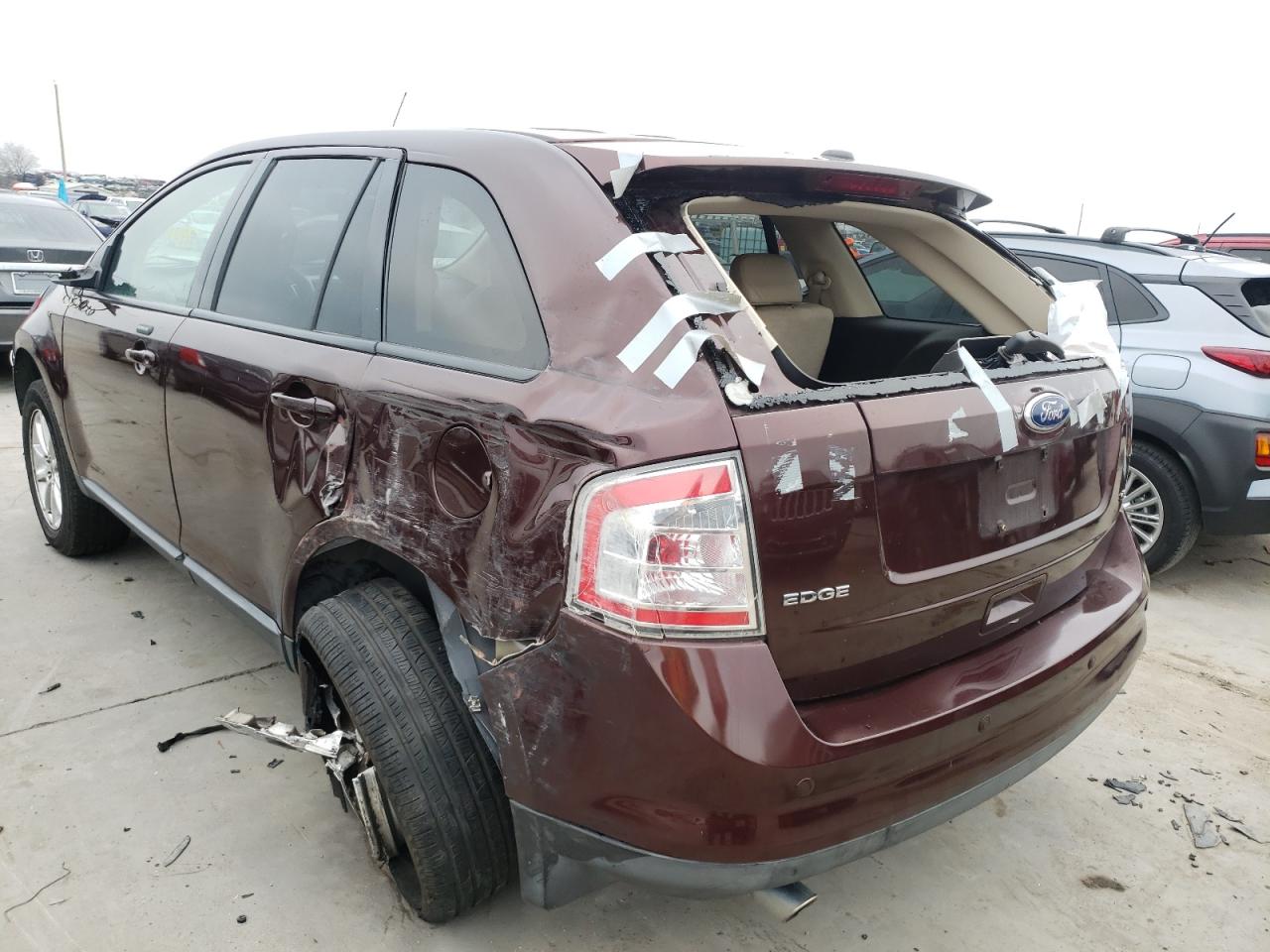 Photo 9 from auction – 2010 FORD EDGE SEL with VIN 2FMDK3JCXABB33608