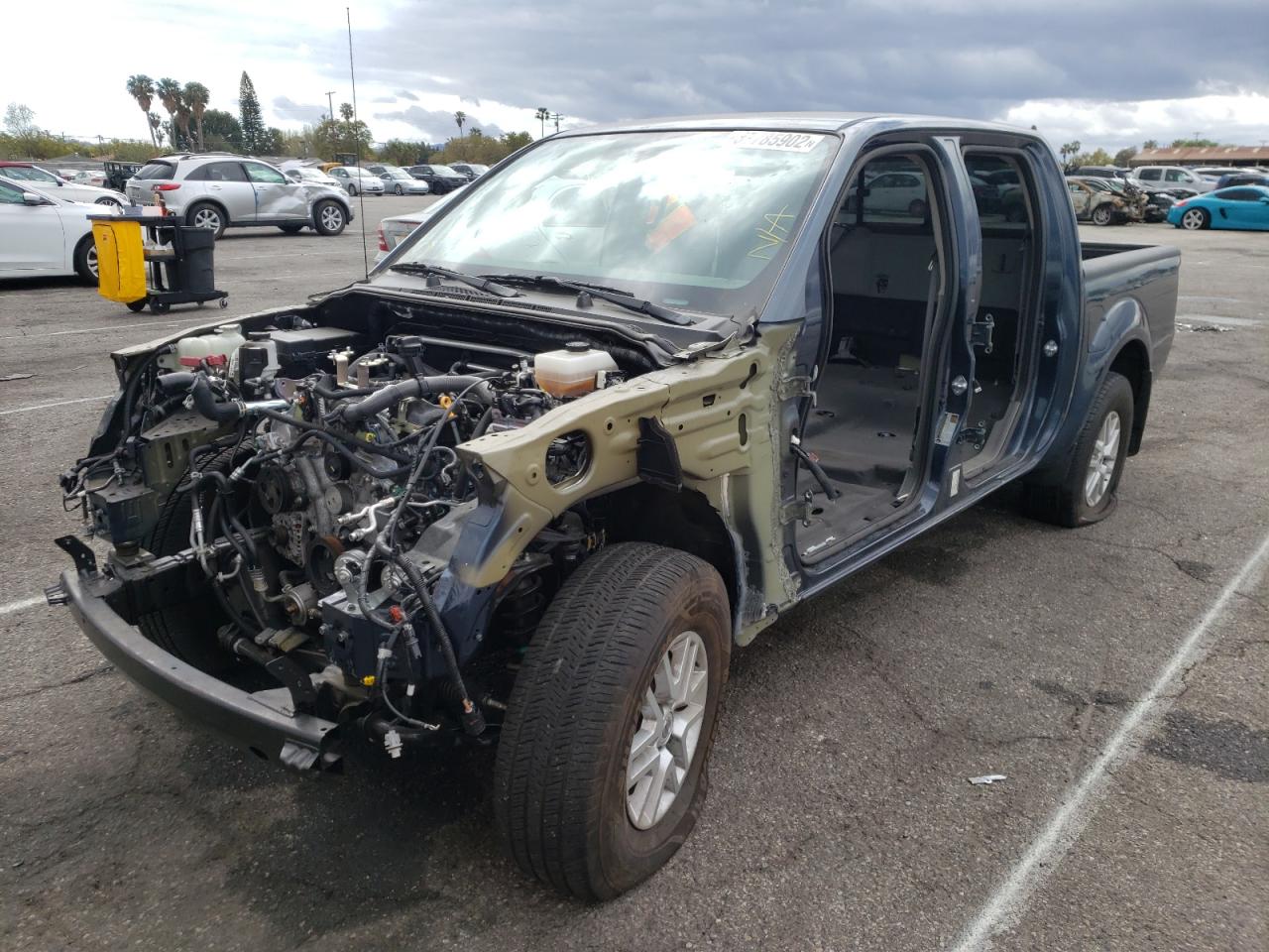 Photo 2 from auction – 2021 NISSAN FRONTIER S with VIN 1N6ED0EA0MN711912