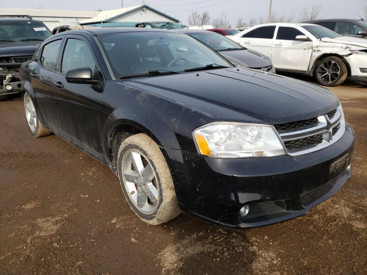 DODGE AVENGER SX 2013 with VIN 1C3CDZCB2DN552230 - Photo from auction
