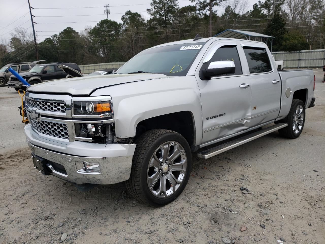 Фото 2 с аукциона – 2015 CHEVROLET SILVERADO с VIN 3GCPCSECXFG387424