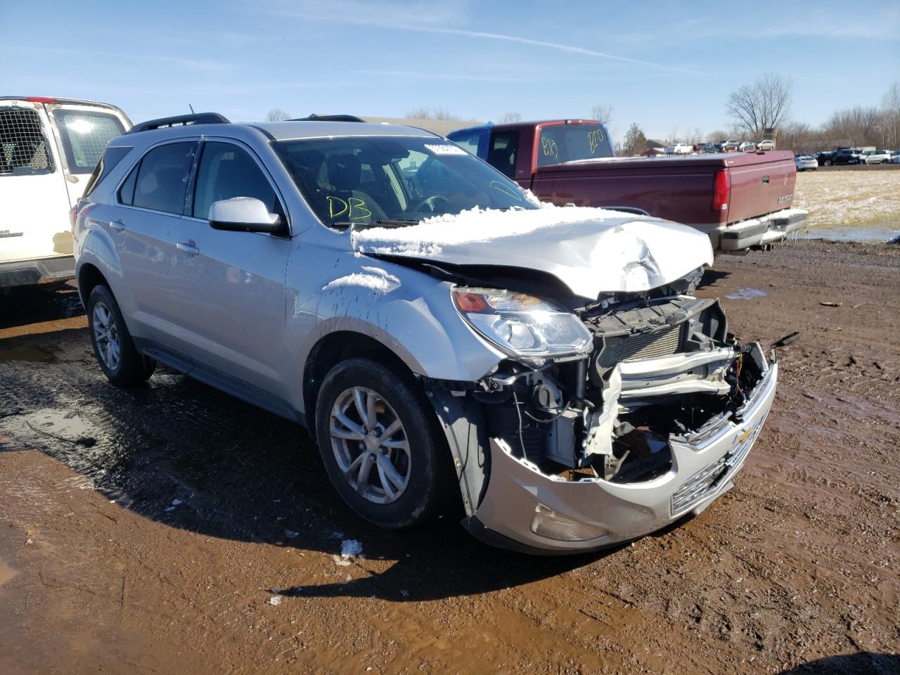 CHEVROLET EQUINOX LT 2017 with VIN 2GNALCEK0H1524053 - Photo from auction