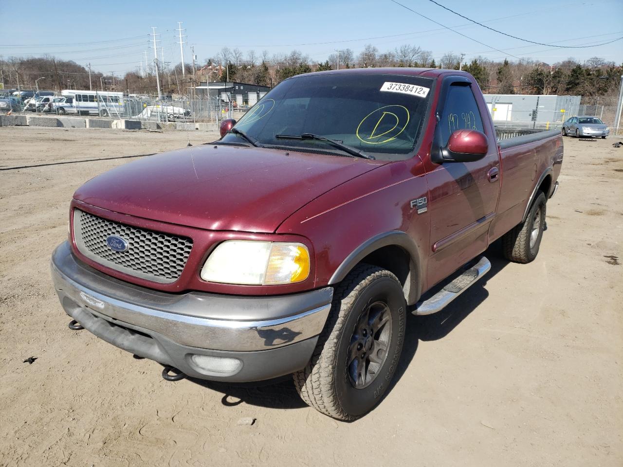 Photo 2 from auction – 2003 FORD F150 with VIN 2FTRF18LX3CA31487