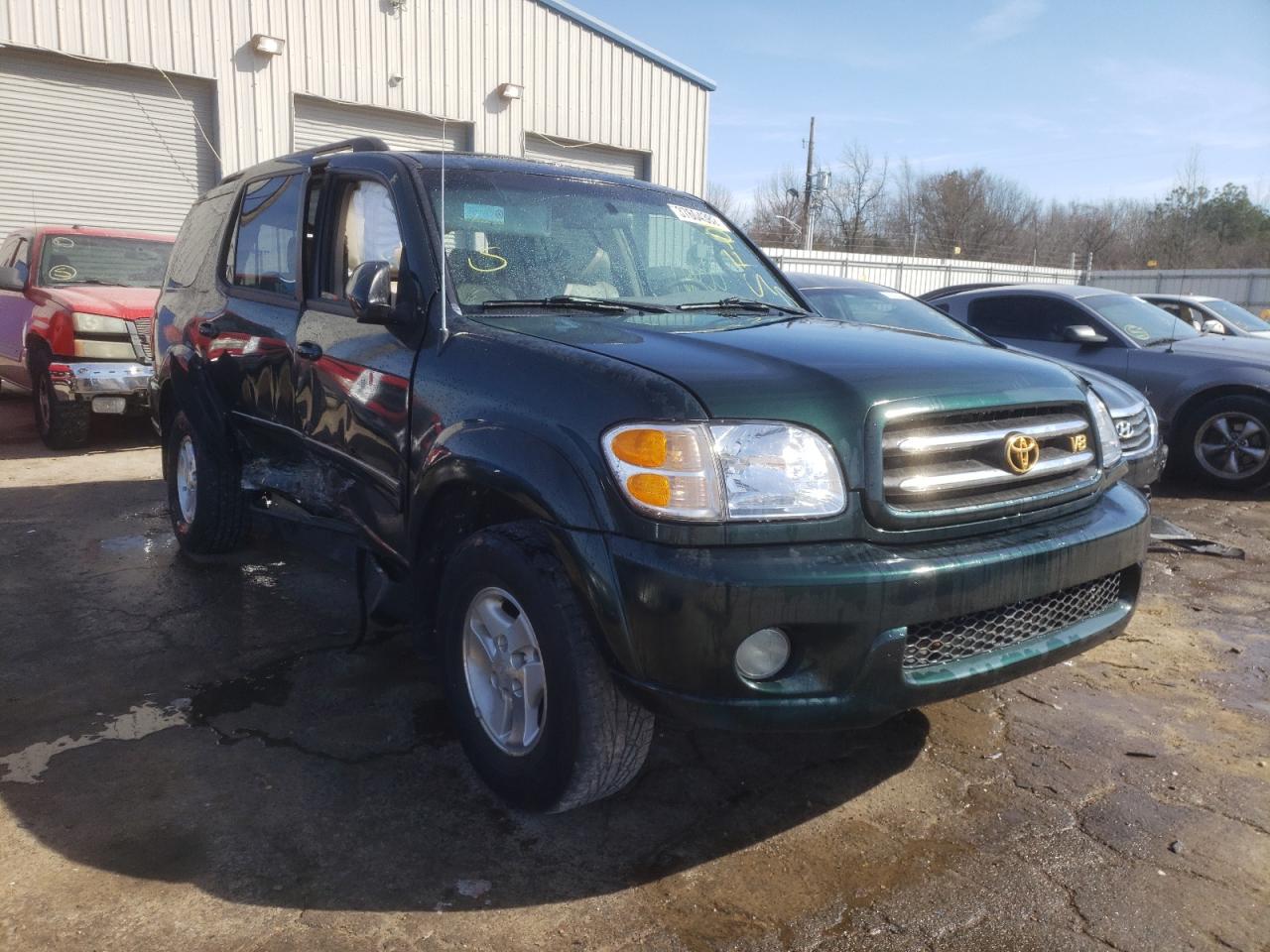 TOYOTA SEQUOIA LI 2001 with VIN 5TDBT48A41S039581 - Photo from auction