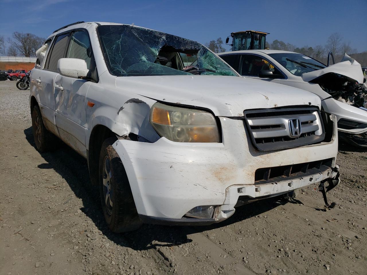 HONDA PILOT EX 2006 with VIN 5FNYF28416B034706 - Photo from auction