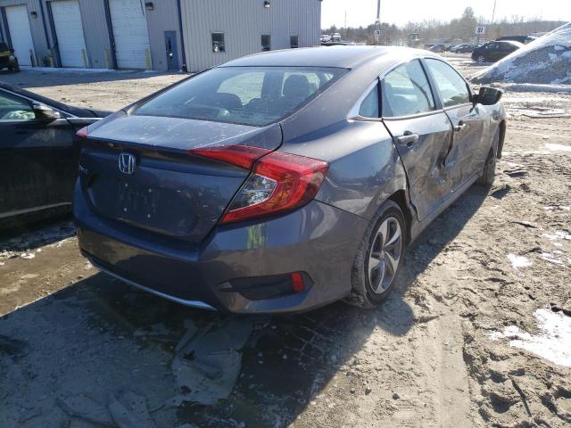 Photo 4 from auction – 2019 HONDA CIVIC LX with VIN 2HGFC2F60KH549822