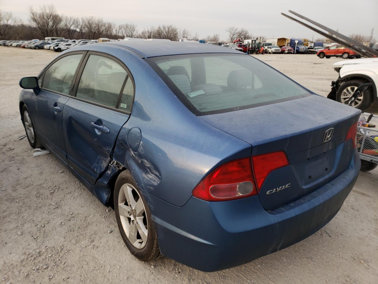 Photo 3 from auction – 2007 HONDA CIVIC EX with VIN 1HGFA16837L109086