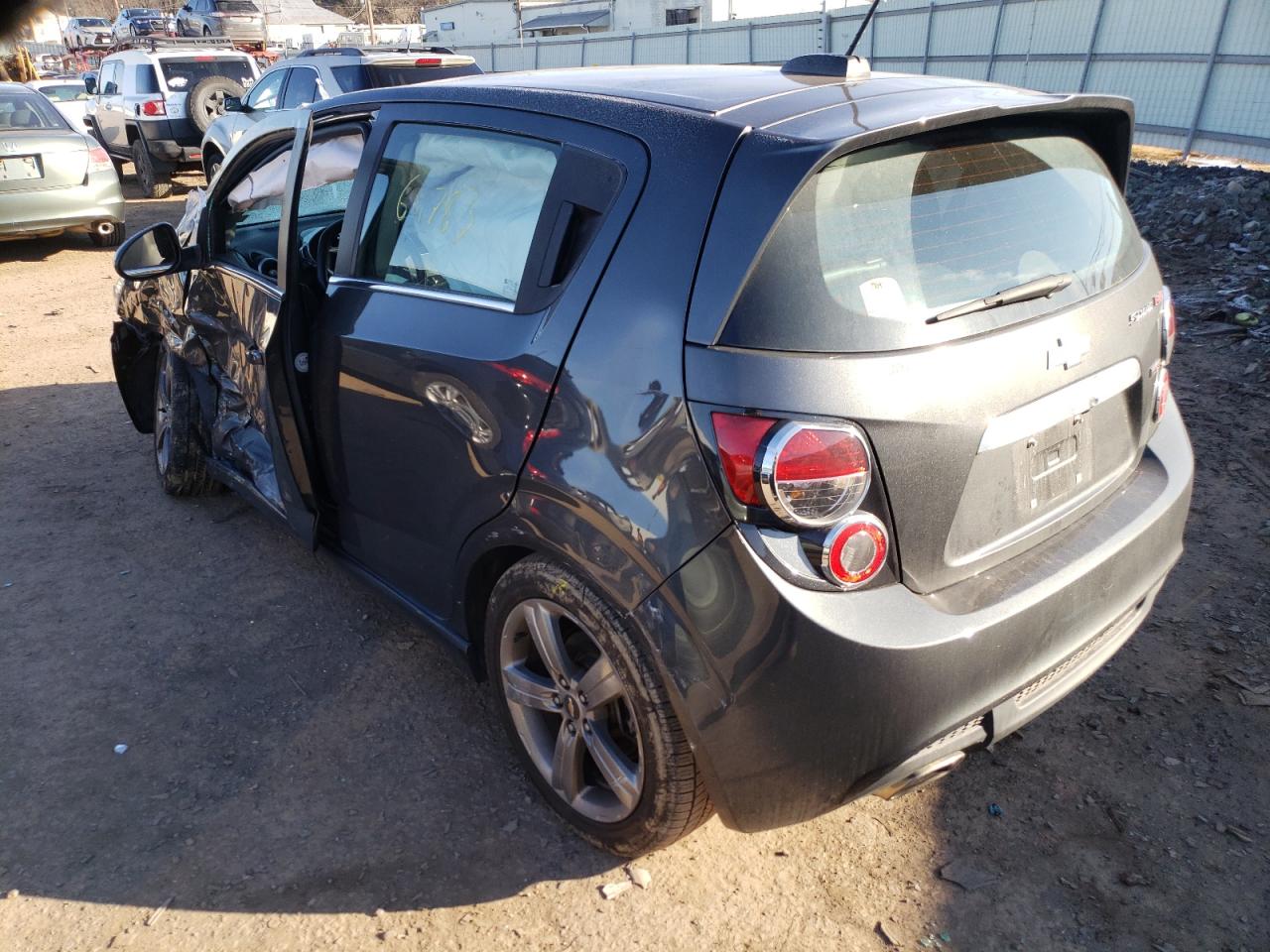 Photo 3 from auction – 2016 CHEVROLET SONIC RS with VIN 1G1JG6SB0G4110799
