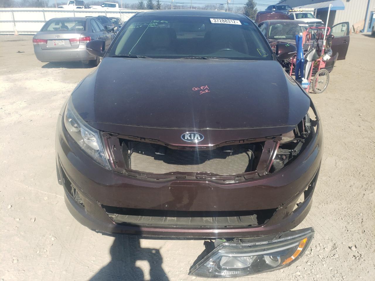 Photo 9 from auction – 2014 KIA OPTIMA EX with VIN 5XXGN4A70EG310223