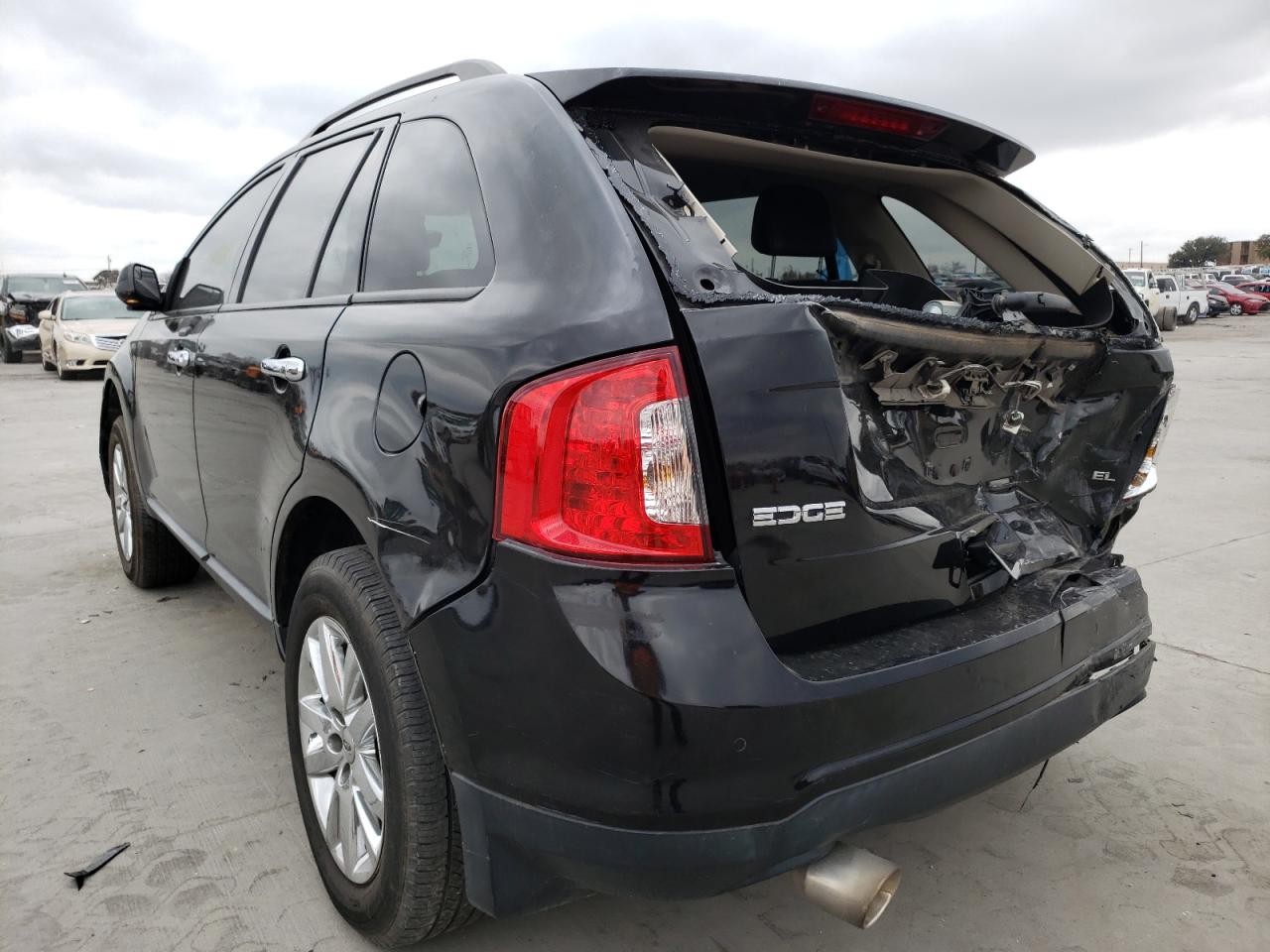 Photo 3 from auction – 2011 FORD EDGE with VIN 2FMDK3JC5BBB31878