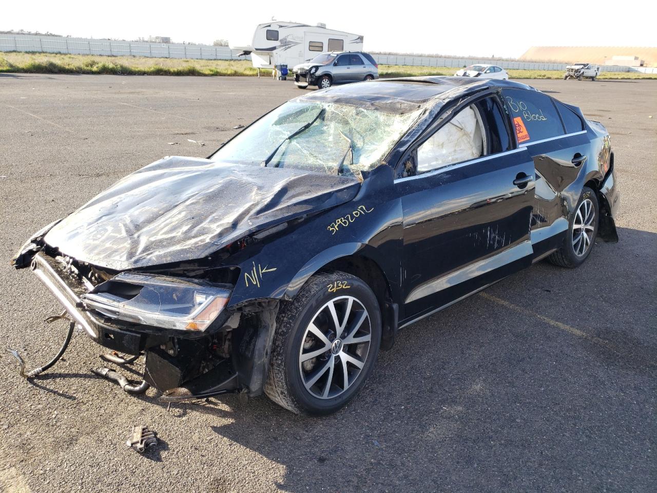 Photo 2 from auction – 2017 VOLKSWAGEN JETTA SE with VIN 3VWDB7AJ5HM336244