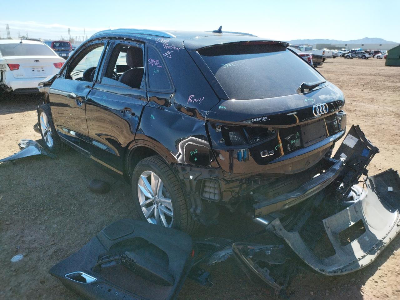 Photo 3 from auction – 2018 AUDI Q3 PREMIUM with VIN WA1BCCFS0JR019102