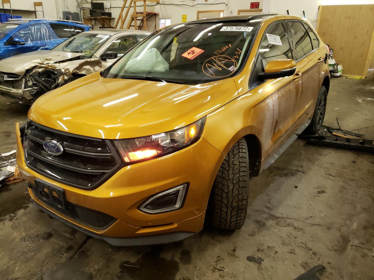 Photo 2 from auction – 2016 FORD EDGE SPORT with VIN 2FMPK4AP4GBC52463
