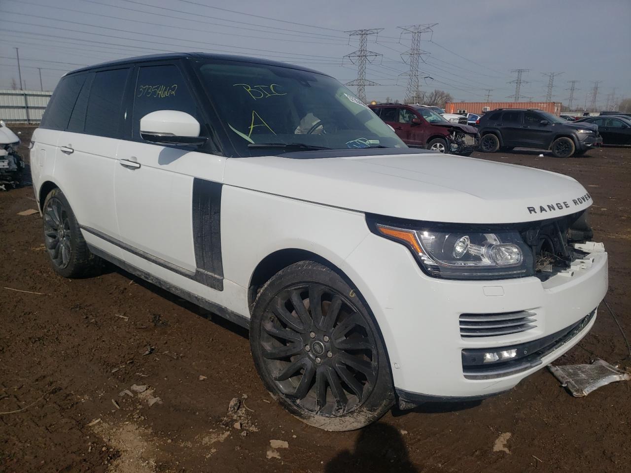LAND ROVER RANGE ROVE 2014 with VIN SALGV2EF4EA146856 - Photo from auction
