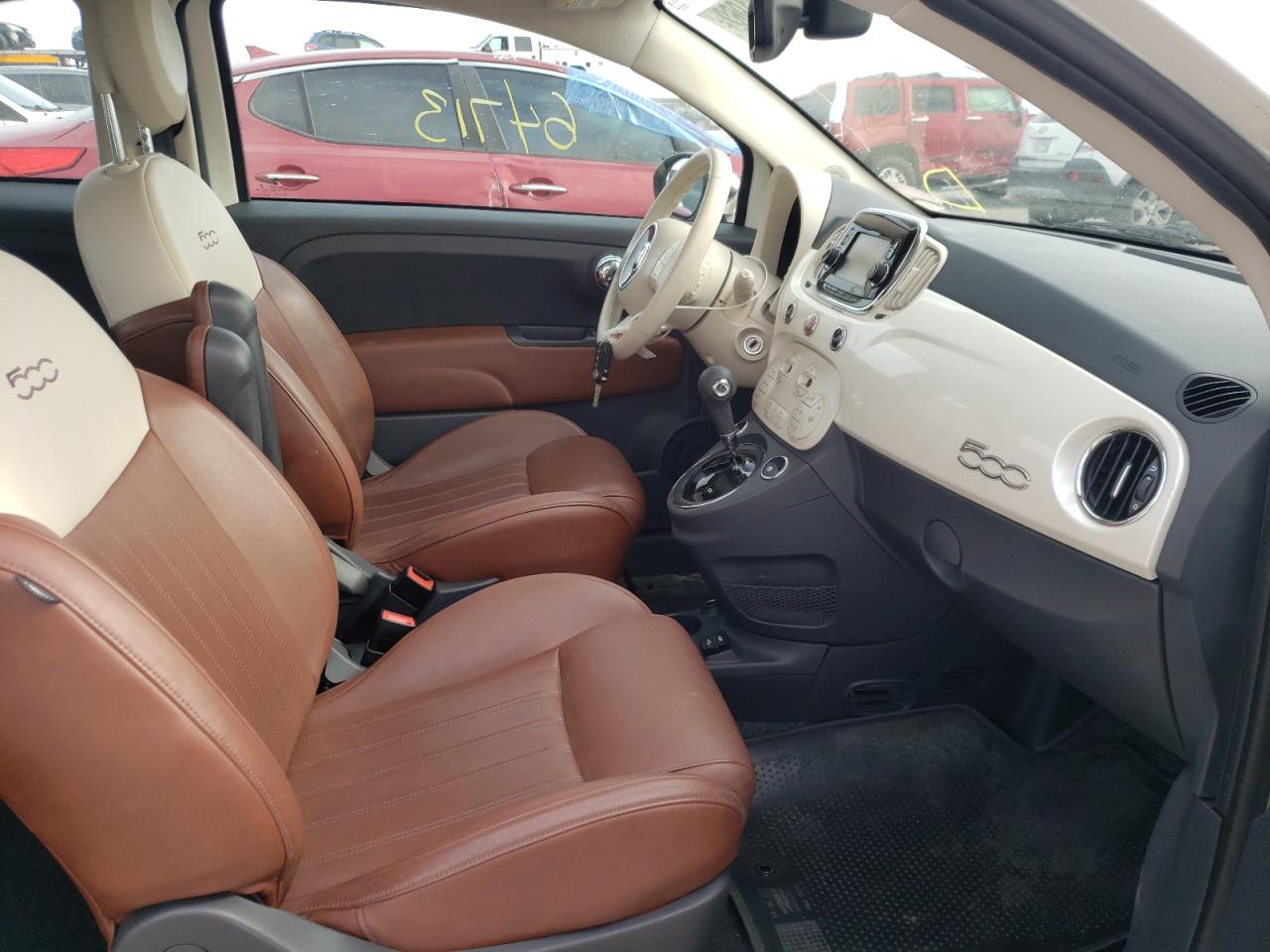 Photo 5 from auction – 2017 FIAT 500 LOUNGE with VIN 3C3CFFCR1HT661709
