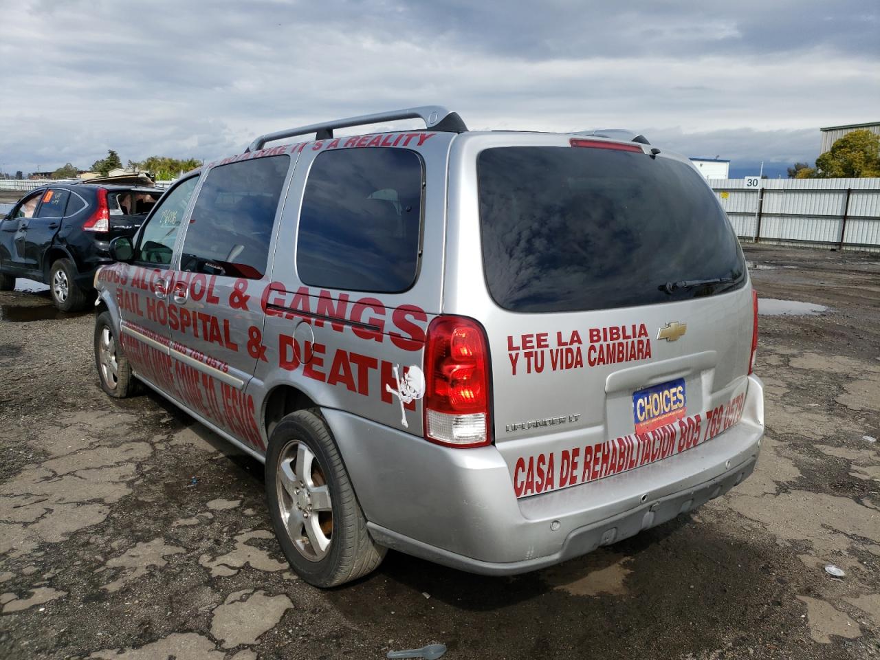 Photo 3 from auction – 2007 CHEVROLET UPLANDER L with VIN 1GNDV33197D110838