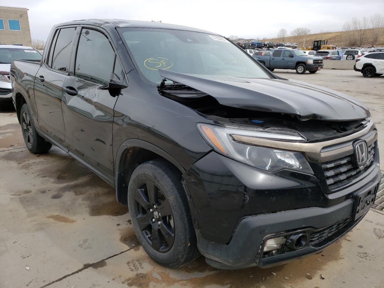 HONDA RIDGELINE 2019 with VIN 5FPYK3F87KB014050 - Photo from auction