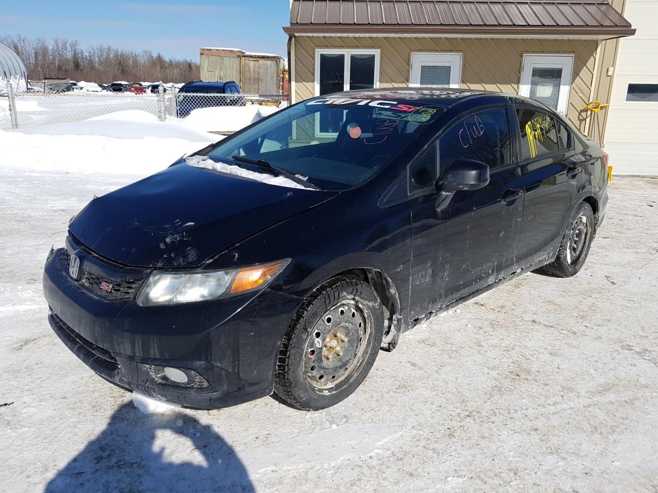 Photo 2 from auction – 2012 HONDA CIVIC SI with VIN 2HGFB6E57CH200886
