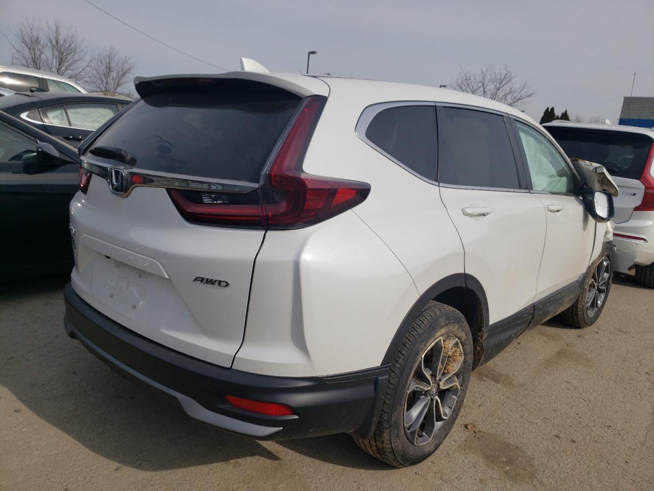 Photo 4 from auction – 2021 HONDA CR-V EX with VIN 5J6RW2H53ML006486