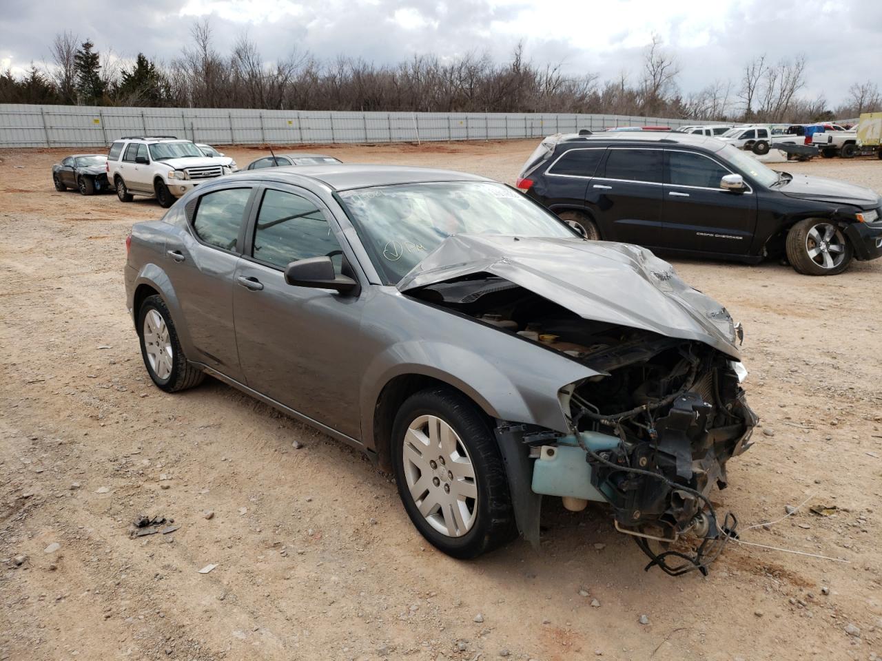 DODGE AVENGER SE 2012 with VIN 1C3CDZAB9CN115021 - Photo from auction