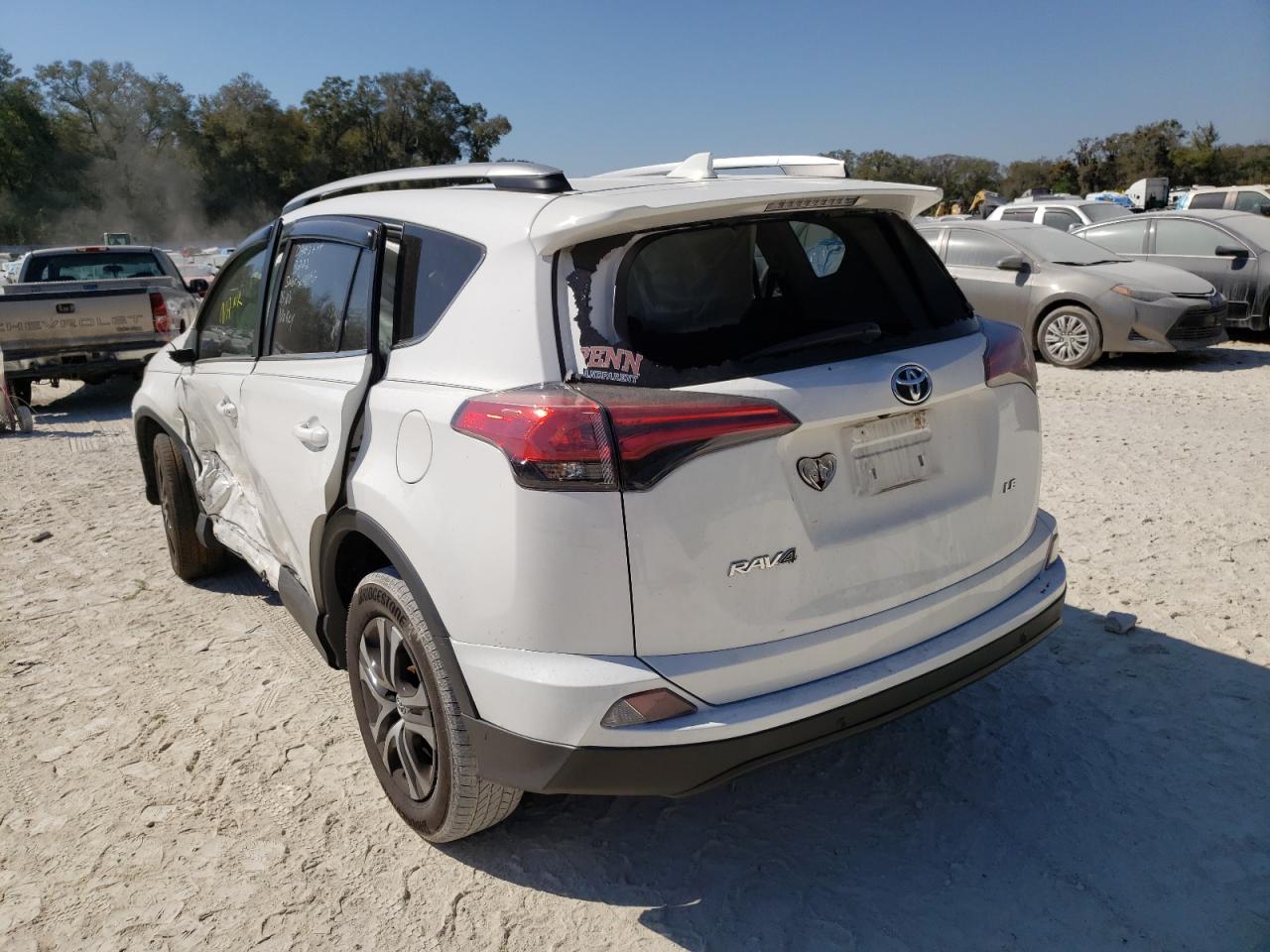 Photo 3 from auction – 2017 TOYOTA RAV4 LE with VIN 2T3ZFREV5HW334384