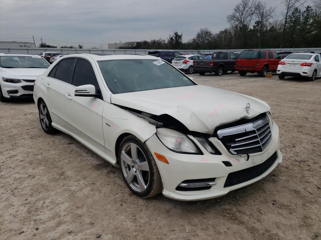 MERCEDES-BENZ E 350 2012 with VIN WDDHF5KB2CA642186 - Photo from auction