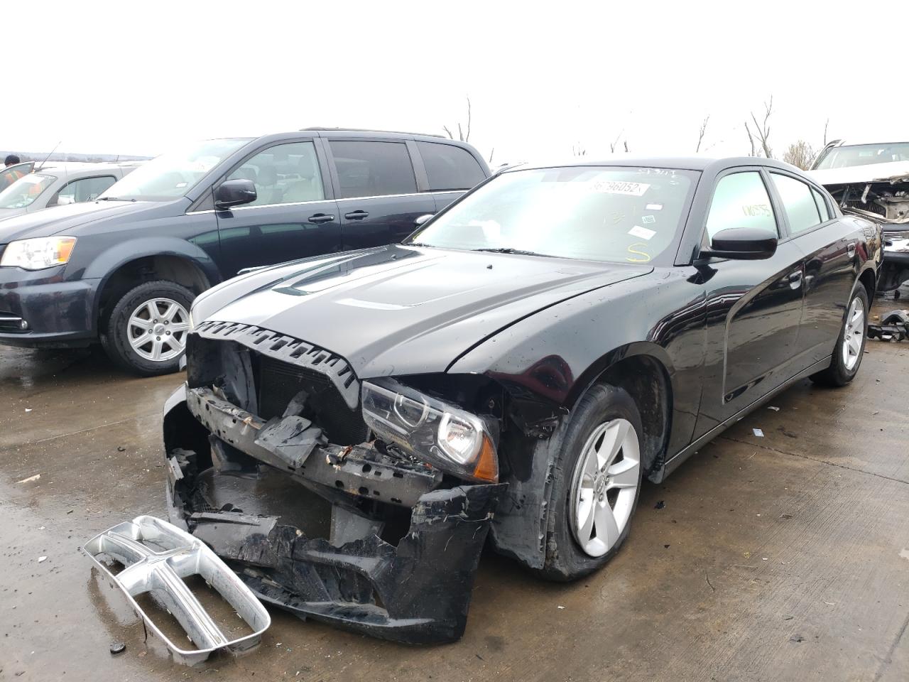 Photo 2 from auction – 2013 DODGE CHARGER SE with VIN 2C3CDXBG0DH612841