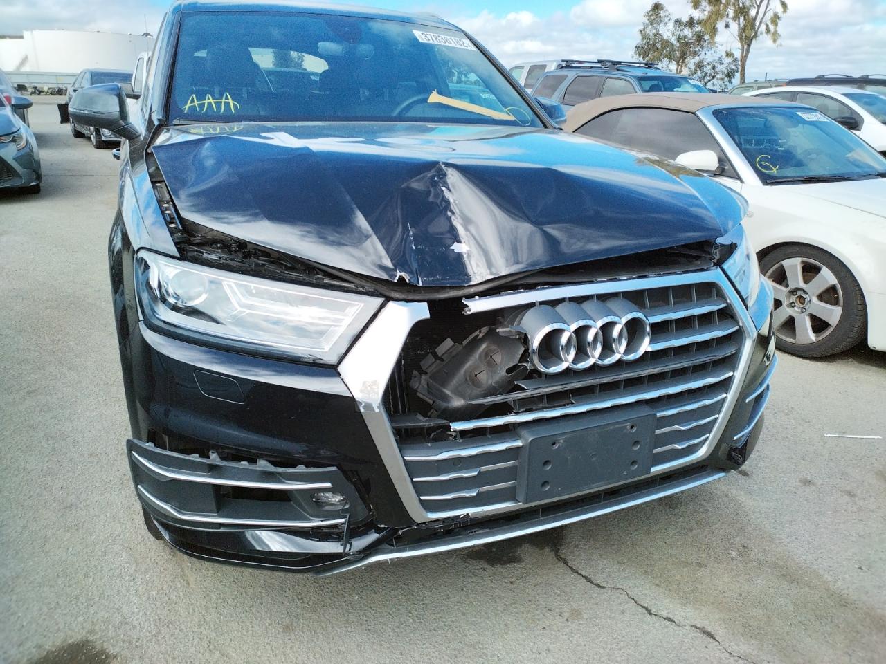 Photo 9 from auction – 2018 AUDI Q7 PREMIUM with VIN WA1LHAF79JD004360