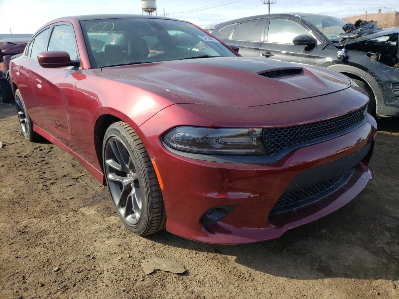 DODGE CHARGER R/ 2020 with VIN 2C3CDXCT0LH219738 - Photo from auction