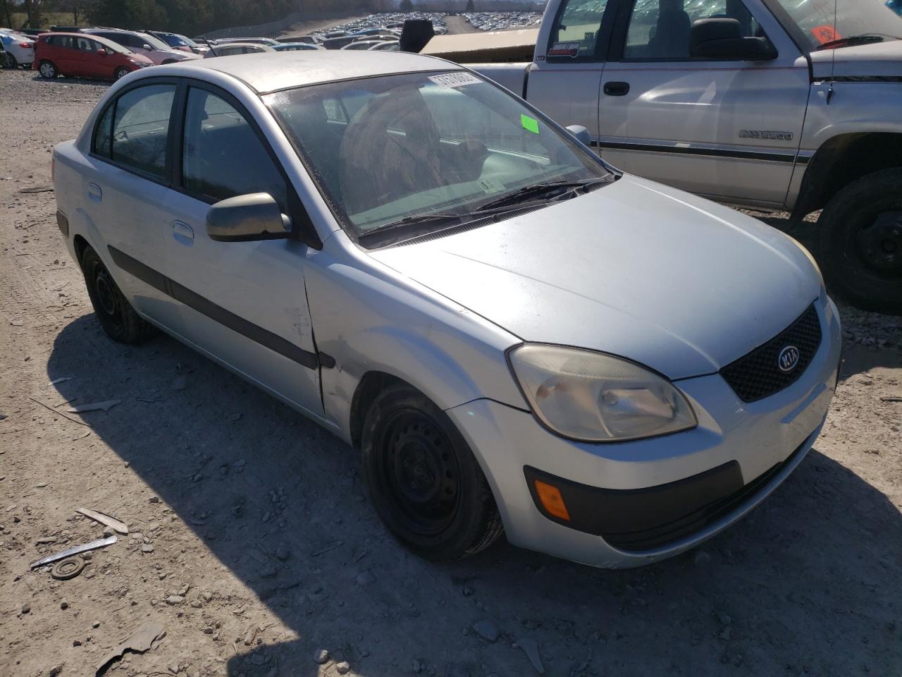 KIA RIO BASE 2007 with VIN KNADE123576265209 - Photo from auction