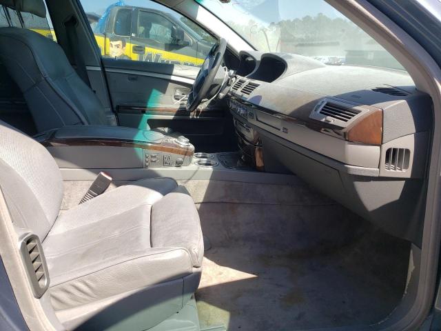Photo 5 from auction – 2006 BMW 750 LI with VIN WBAHN83536DT39148