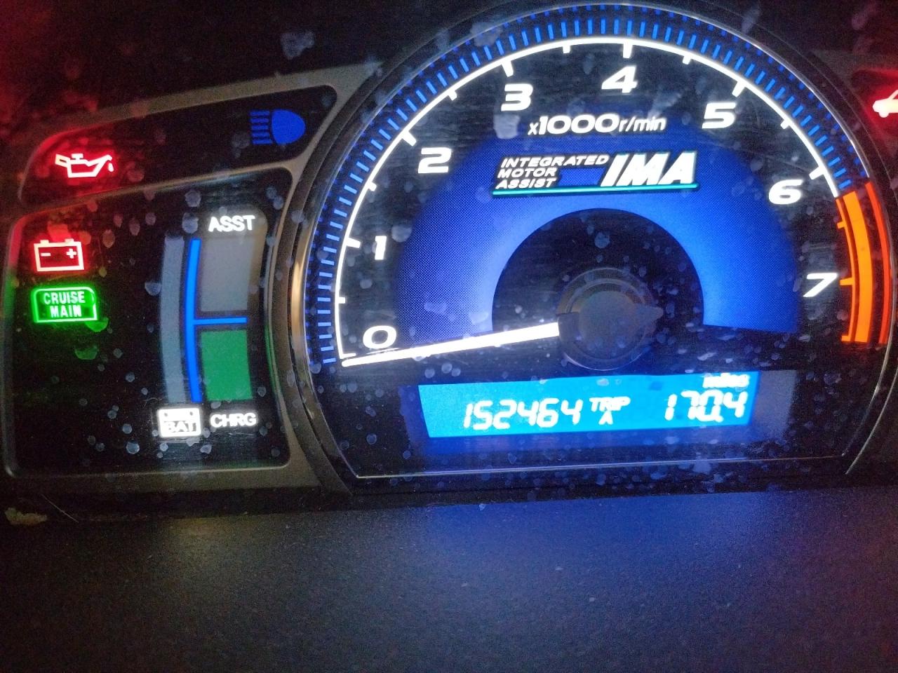 Photo 8 from auction – 2010 HONDA CIVIC HYBR with VIN JHMFA3F25AS006284
