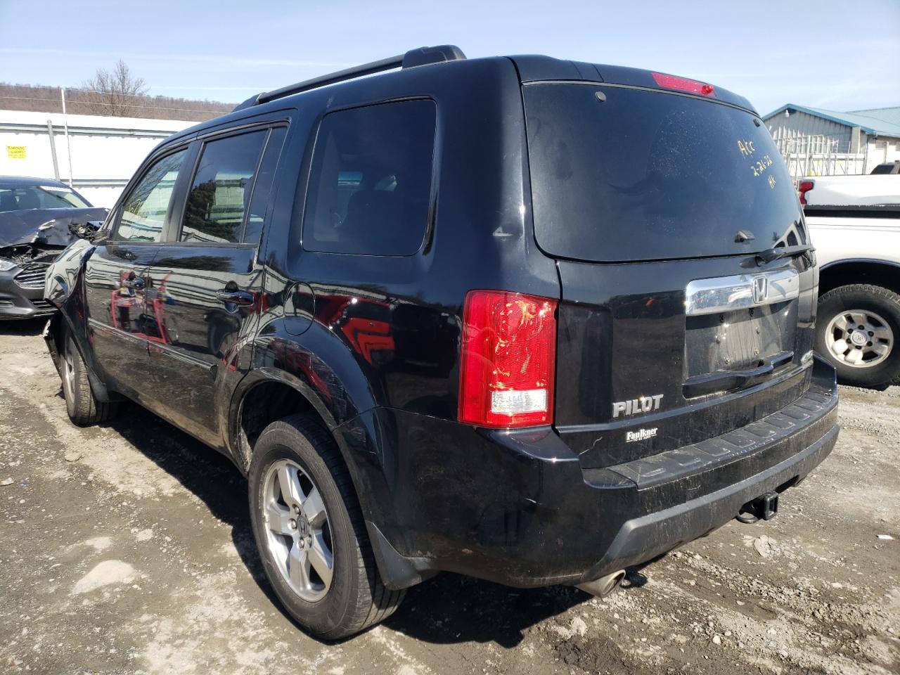Photo 3 from auction – 2009 HONDA PILOT EXL with VIN 5FNYF48699B019534