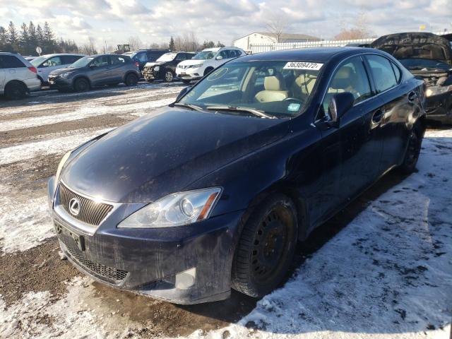 LEXUS IS 250 2008 with VIN JTHBK262585078200 - Photo from auction