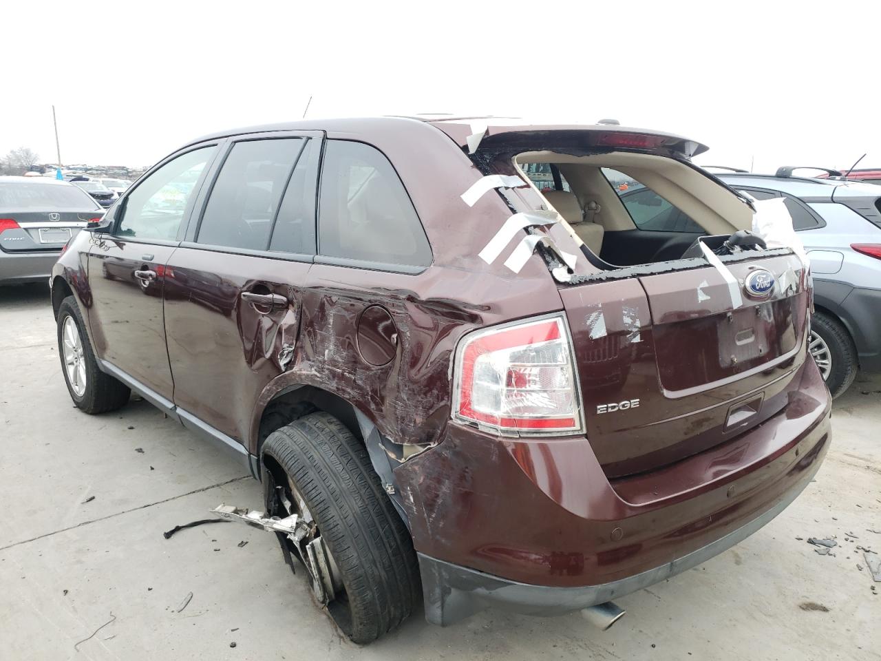 Photo 3 from auction – 2010 FORD EDGE SEL with VIN 2FMDK3JCXABB33608