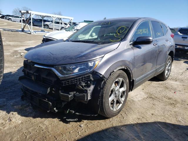 Photo 2 from auction – 2017 HONDA CR-V EXL with VIN 5J6RW2H85HL061652