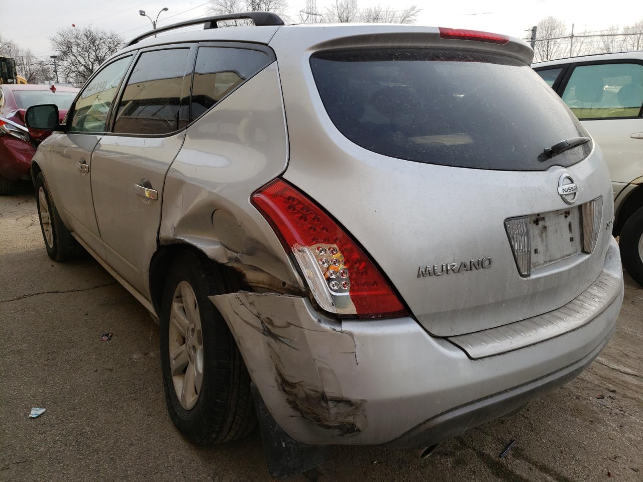 Photo 3 from auction – 2006 NISSAN MURANO SL with VIN JN8AZ08W16W528157