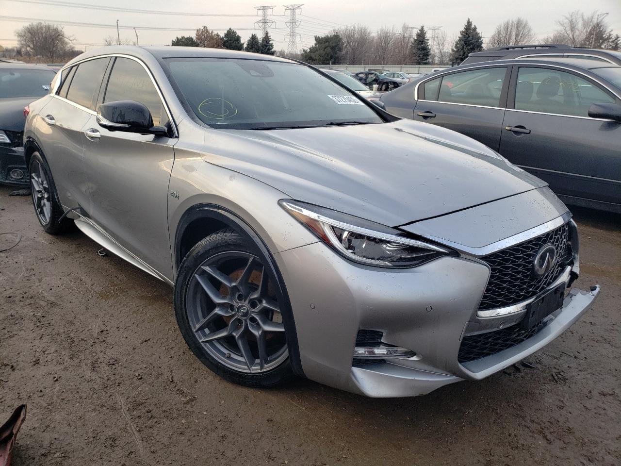 INFINITI QX30 BASE 2018 with VIN SJKCH5CPXJA041546 - Photo from auction