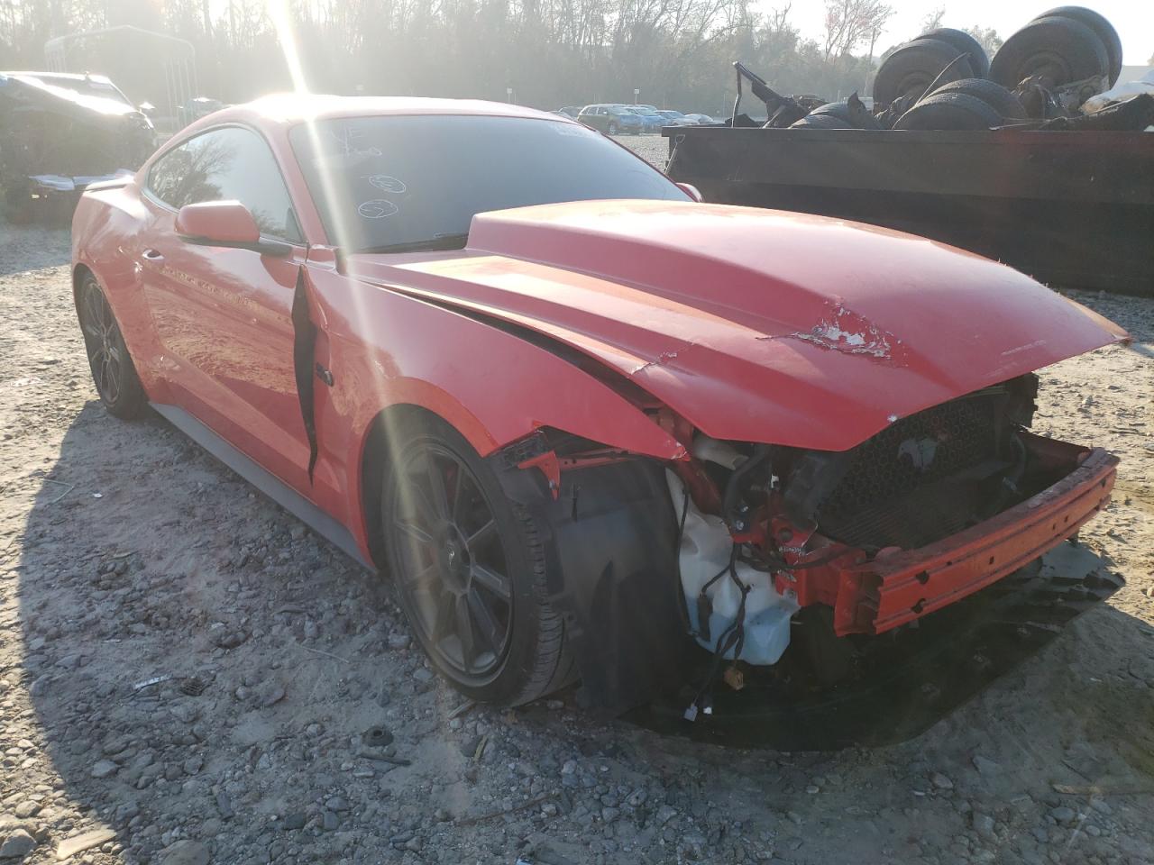 FORD MUSTANG 2016 with VIN 1FA6P8CF3G5332098 - Photo from auction