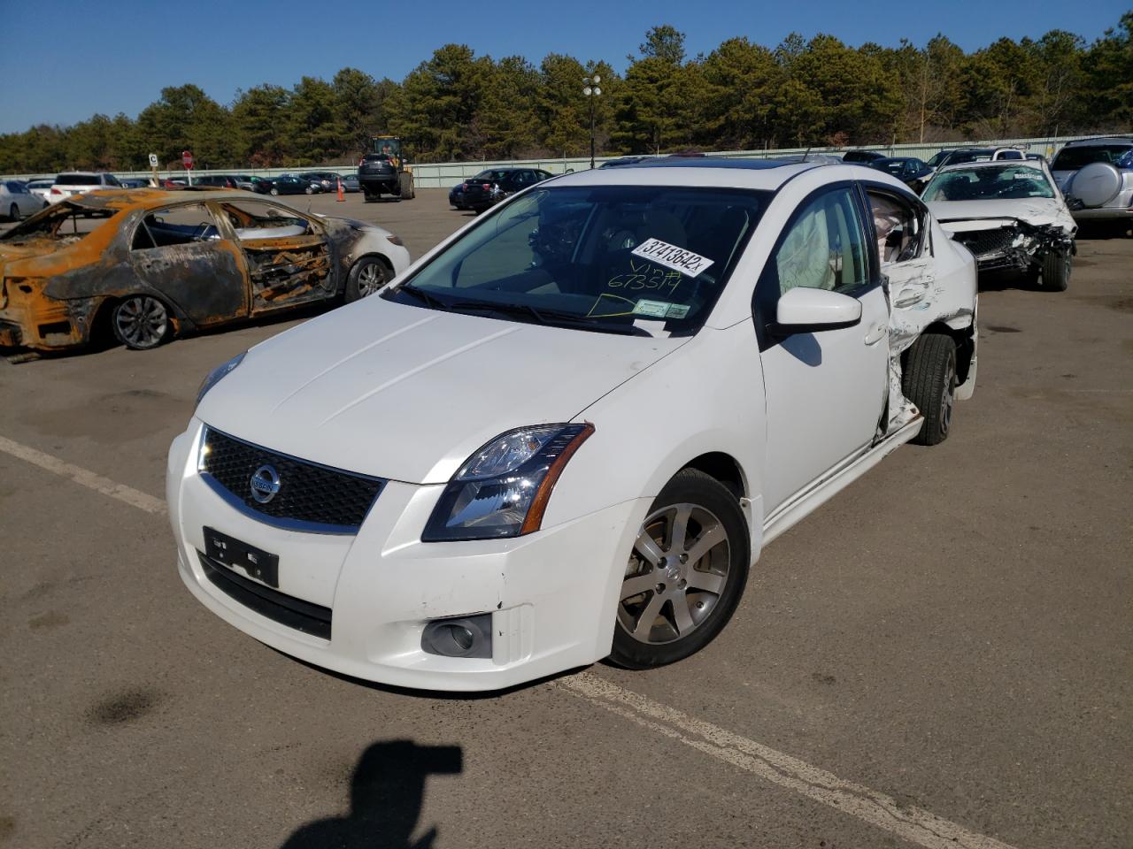 Photo 2 from auction – 2012 NISSAN SENTRA 2.0 with VIN 3N1AB6AP8CL673514