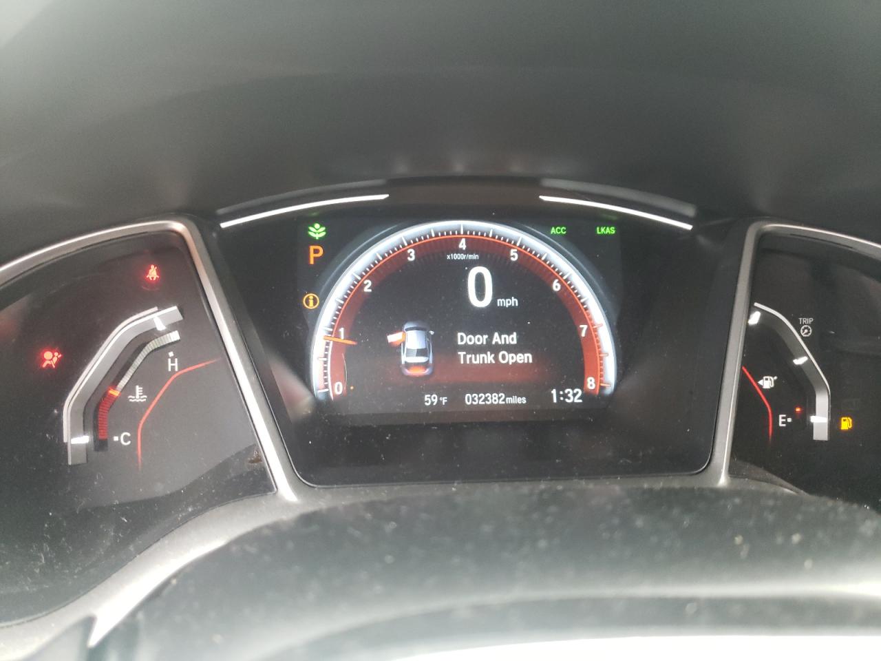 Photo 8 from auction – 2020 HONDA CIVIC with VIN 2HGFC2F85LH534817