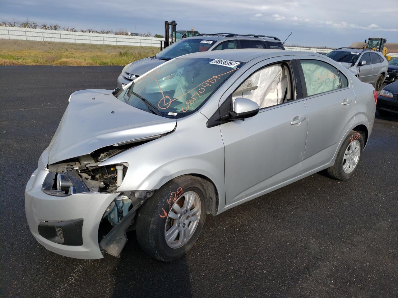 Photo 2 from auction – 2016 CHEVROLET SONIC LT with VIN 1G1JC5SH1G4155924