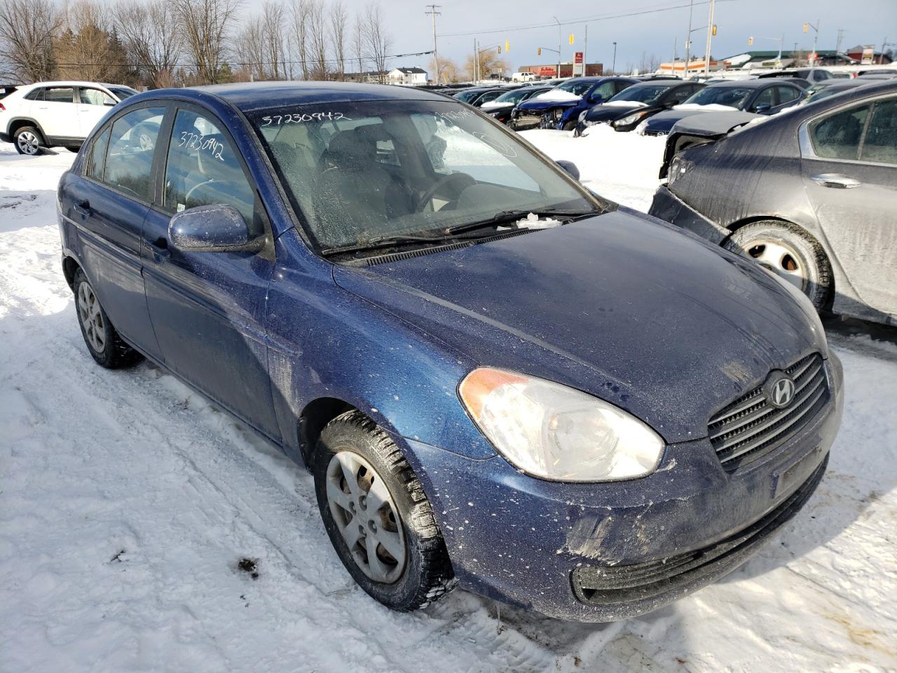 HYUNDAI ACCENT GLS 2011 with VIN KMHCN4BC7BU618274 - Photo from auction