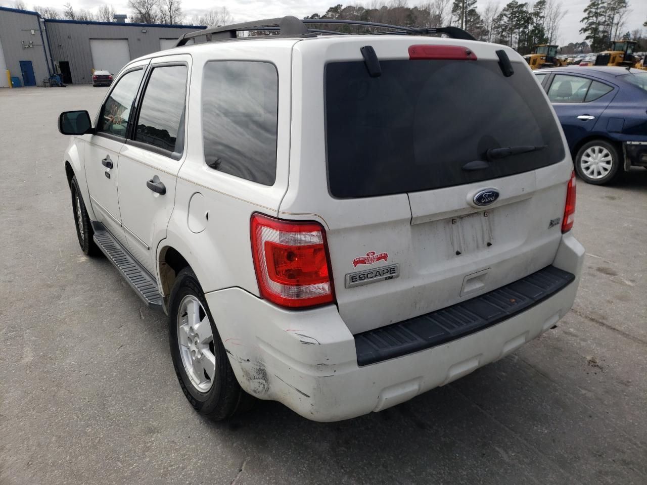 Photo 3 from auction – 2012 FORD ESCAPE XLT with VIN 1FMCU0DGXCKA18471