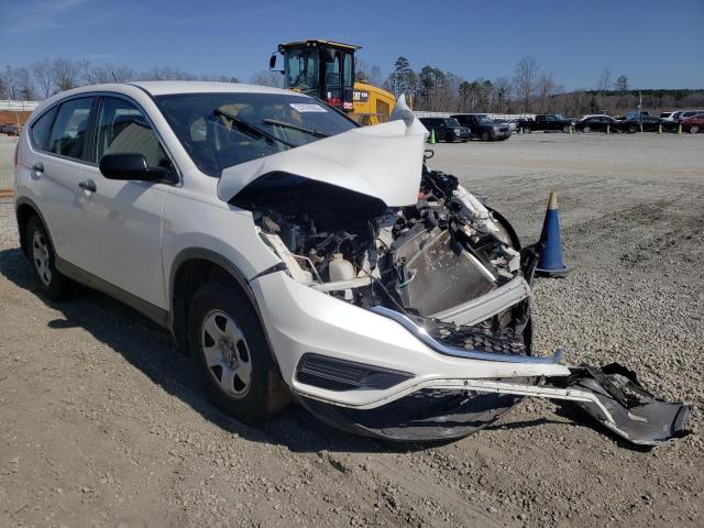 HONDA CR-V LX 2015 with VIN 5J6RM3H37FL008898 - Photo from auction