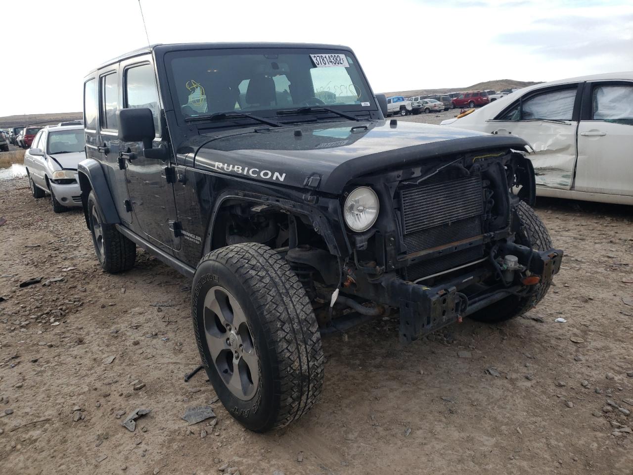 Photo 1 from auction – 2014 JEEP WRANGLER U with VIN 1C4BJWFG9EL181425
